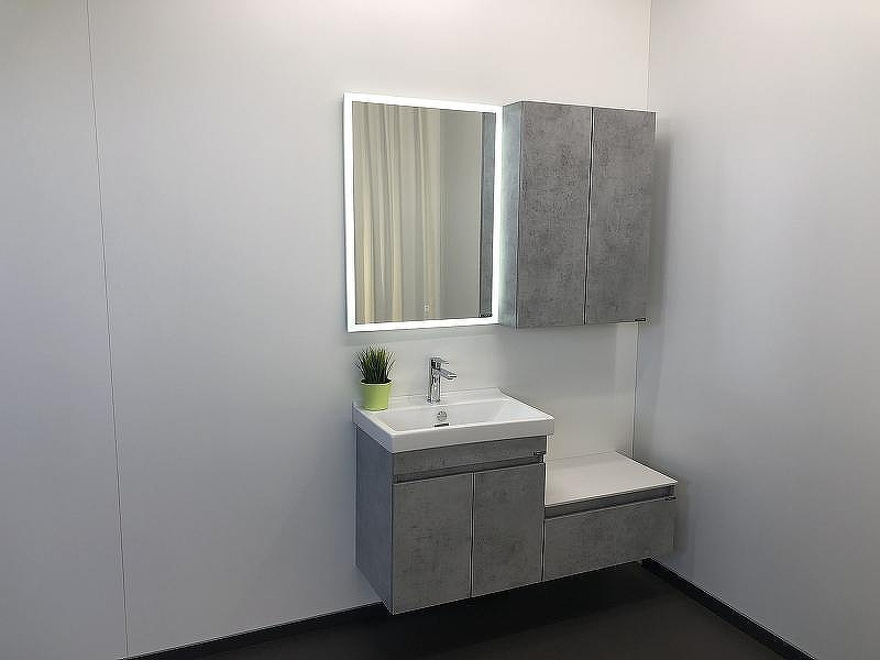 Подвесной шкаф Comforty Осло 60 00-00000837 Бетон светлый, купить, цена, заказать, магазин, доставка, скидка, промокод, купить, цена, заказать, магазин, доставка, скидка, промокод