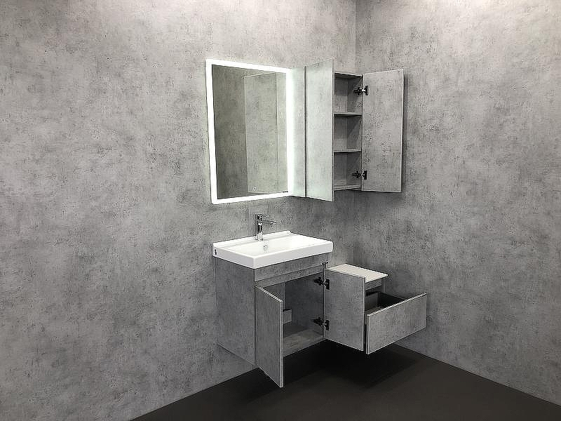 Подвесной шкаф Comforty Осло 60 00-00000837 Бетон светлый, купить, цена, заказать, магазин, доставка, скидка, промокод, купить, цена, заказать, магазин, доставка, скидка, промокод