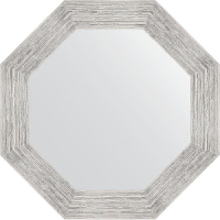 Зеркало Evoform Octagon 53х53 BY 3736 в багетной раме - Серебряный дождь 70, купить, цена, заказать, магазин, доставка, скидка, промокод, купить, цена, заказать, магазин, доставка, скидка, промокод