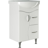 Тумба под раковину Mixline Классик 52 525508 Белая, купить, цена, заказать, магазин, доставка, скидка, промокод, купить, цена, заказать, магазин, доставка, скидка, промокод