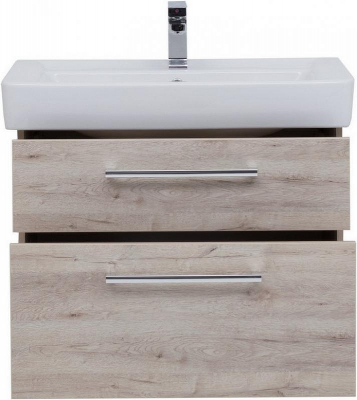 Тумба под раковину Dreja Q Max 80 77.0008D подвесная Дуб кантри