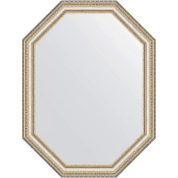 Зеркало Evoform Octagon 61х81 BY 7051 в багетной раме - Золотые бусы на серебре 60, купить, цена, заказать, магазин, доставка, скидка, промокод, купить, цена, заказать, магазин, доставка, скидка, промокод