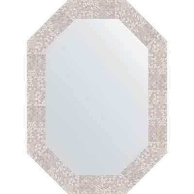 Зеркало Evoform Octagon 52x72 BY 7097 в багетной раме - Соты алюминий 70