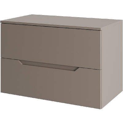 Тумба под раковину Orange Line 80 Li-80TuLMDF подвесная Латте матовый