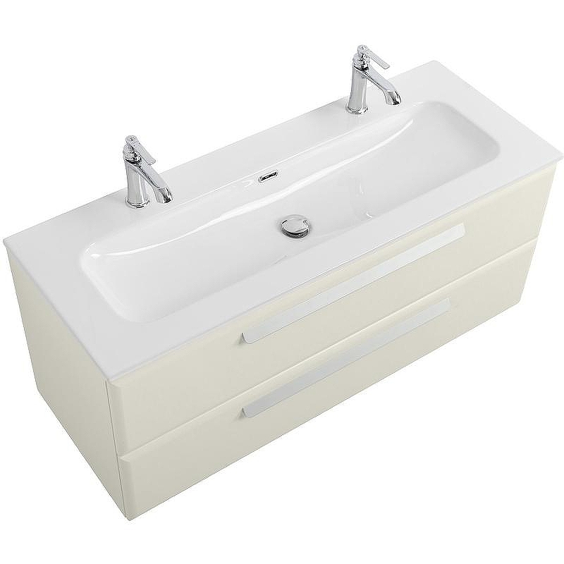 Тумба под раковину Cezares Eco-Cer-N 120 ECO-CER-N-1200-2C-SO-AS-P подвесная Альпака брашированная без ручек, купить, цена, заказать, магазин, доставка, скидка, промокод, купить, цена, заказать, магазин, доставка, скидка, промокод