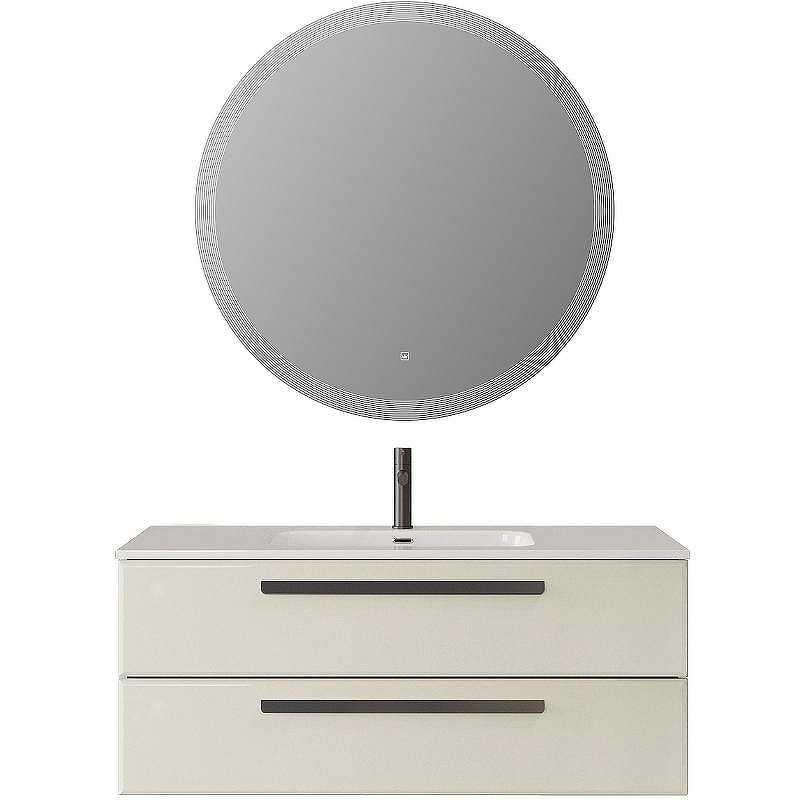 Тумба под раковину Cezares Eco-Cer-N 120 ECO-CER-N-1200-2C-SO-AS-P подвесная Альпака брашированная без ручек, купить, цена, заказать, магазин, доставка, скидка, промокод, купить, цена, заказать, магазин, доставка, скидка, промокод