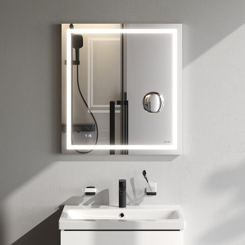 Зеркало AM.PM Gem 65 M91AMOX0653WG с подсветкой с механическим выключателем, купить, цена, заказать, магазин, доставка, скидка, промокод, купить, цена, заказать, магазин, доставка, скидка, промокод