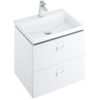 Тумба под раковину Ravak SD Comfort 60 X000001377 подвесная Белая глянцевая, купить, цена, заказать, магазин, доставка, скидка, промокод, купить, цена, заказать, магазин, доставка, скидка, промокод