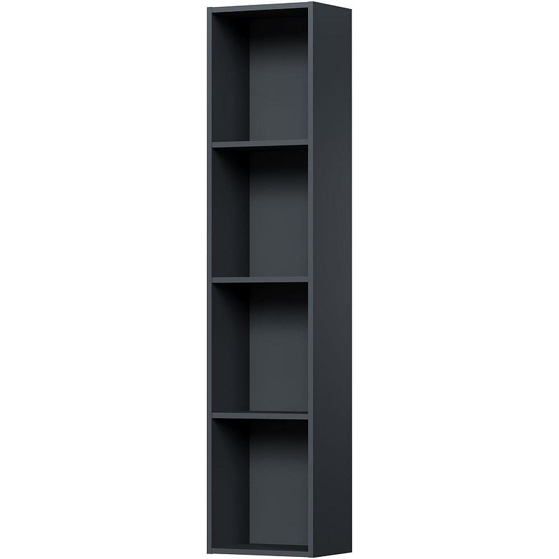 Шкаф пенал Allen Brau Paris 35 1.360006.AM подвесной Антрацит матовый, купить, цена, заказать, магазин, доставка, скидка, промокод, купить, цена, заказать, магазин, доставка, скидка, промокод