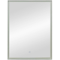Зеркало Art&Max Arezzo AM-Are-600-800-DS-FC с подсветкой с сенсорным выключателем Хром, купить, цена, заказать, магазин, доставка, скидка, промокод, купить, цена, заказать, магазин, доставка, скидка, промокод