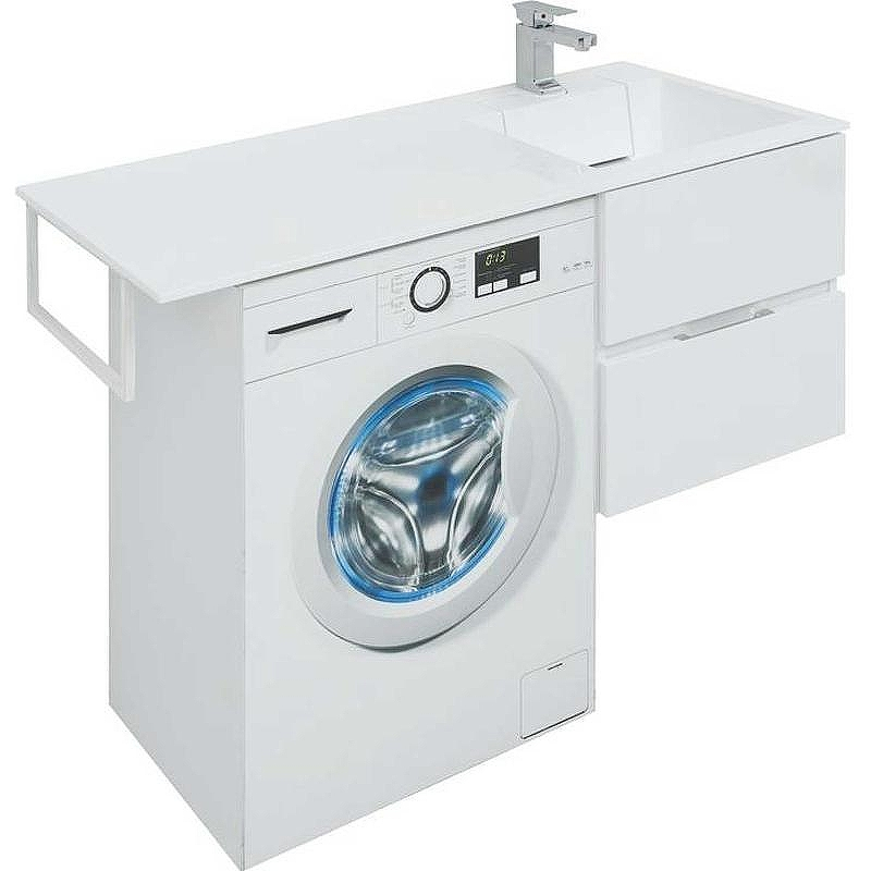 Тумба под раковину Aquanet Алвита 120 R 243660 подвесная Белая, купить, цена, заказать, магазин, доставка, скидка, промокод, купить, цена, заказать, магазин, доставка, скидка, промокод