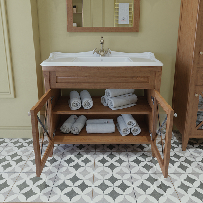 Тумба под раковину Caprigo Napoli 100 33625-075.000.00.20 цвет Орех гварнери