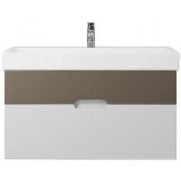 Тумба под раковину Creto Malibu 100 7-1079CapS подвесная Capuchino Soft, купить, цена, заказать, магазин, доставка, скидка, промокод, купить, цена, заказать, магазин, доставка, скидка, промокод