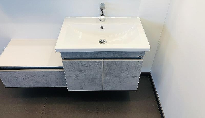 Тумба с раковиной Comforty Осло 70ПД 00-00006118 подвесная Бетон светлый, купить, цена, заказать, магазин, доставка, скидка, промокод, купить, цена, заказать, магазин, доставка, скидка, промокод