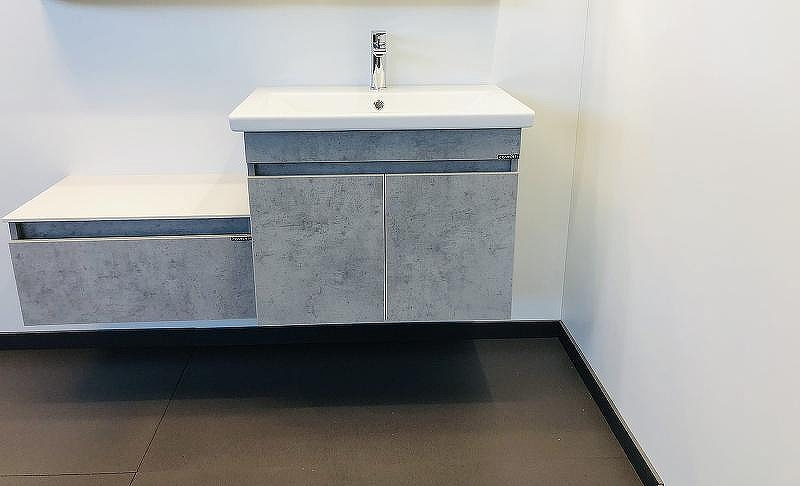 Тумба с раковиной Comforty Осло 70ПД 00-00006118 подвесная Бетон светлый, купить, цена, заказать, магазин, доставка, скидка, промокод, купить, цена, заказать, магазин, доставка, скидка, промокод