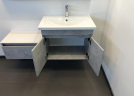 Тумба с раковиной Comforty Осло 70ПД 00-00006118 подвесная Бетон светлый, купить, цена, заказать, магазин, доставка, скидка, промокод, купить, цена, заказать, магазин, доставка, скидка, промокод