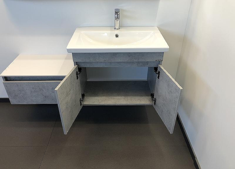 Тумба с раковиной Comforty Осло 70ПД 00-00006118 подвесная Бетон светлый, купить, цена, заказать, магазин, доставка, скидка, промокод, купить, цена, заказать, магазин, доставка, скидка, промокод