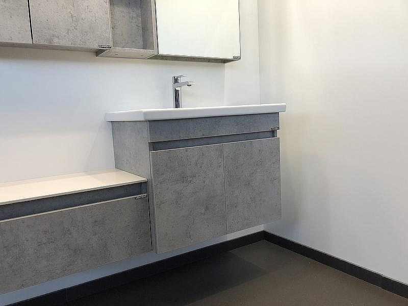 Тумба с раковиной Comforty Осло 70ПД 00-00006118 подвесная Бетон светлый, купить, цена, заказать, магазин, доставка, скидка, промокод, купить, цена, заказать, магазин, доставка, скидка, промокод