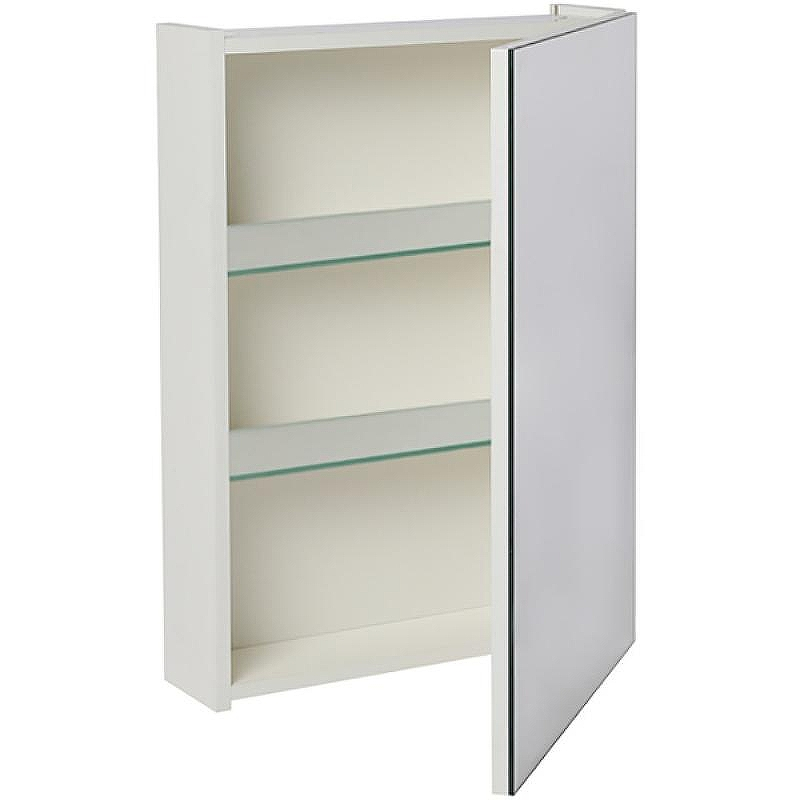 Зеркальный шкаф Orange Куб 50 KU-55ZSW Белый, купить, цена, заказать, магазин, доставка, скидка, промокод, купить, цена, заказать, магазин, доставка, скидка, промокод