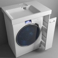 Тумба с раковиной Эстет Riga Luxe R 80 ФР-00009661 Белая, купить, цена, заказать, магазин, доставка, скидка, промокод, купить, цена, заказать, магазин, доставка, скидка, промокод