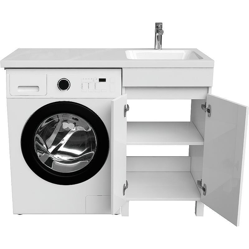 Тумба с раковиной Iddis Optima Home 110 R OPH11RDi95K Белый, купить, цена, заказать, магазин, доставка, скидка, промокод, купить, цена, заказать, магазин, доставка, скидка, промокод