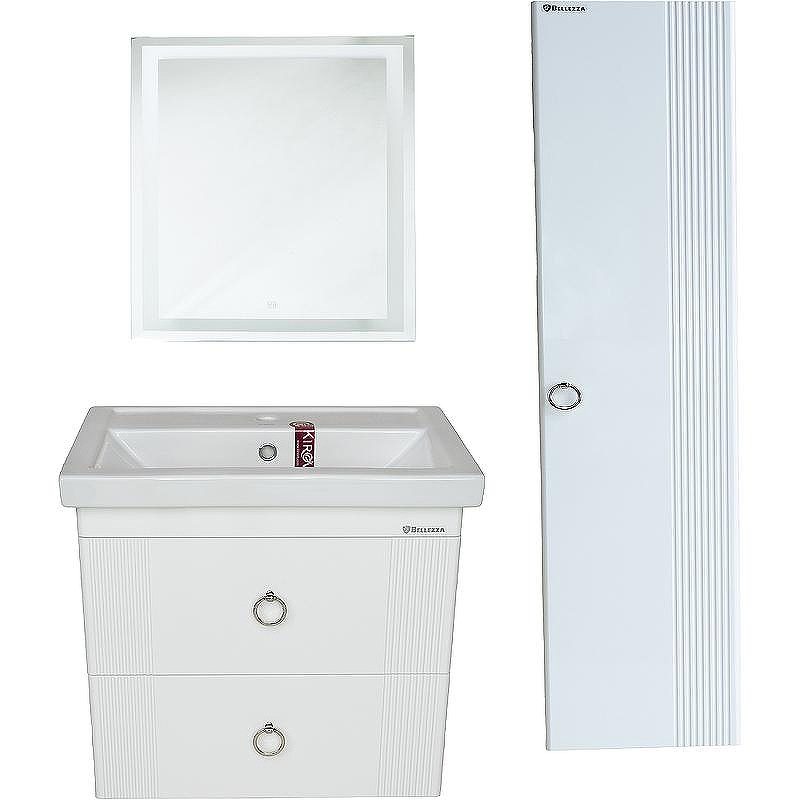 Тумба под раковину Bellezza Виана 70 4633811270018 подвесная Белая, купить, цена, заказать, магазин, доставка, скидка, промокод, купить, цена, заказать, магазин, доставка, скидка, промокод