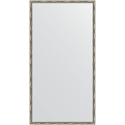 Зеркало Evoform Definite 127х67 BY 0745 в багетной раме - Серебряный бамбук 24