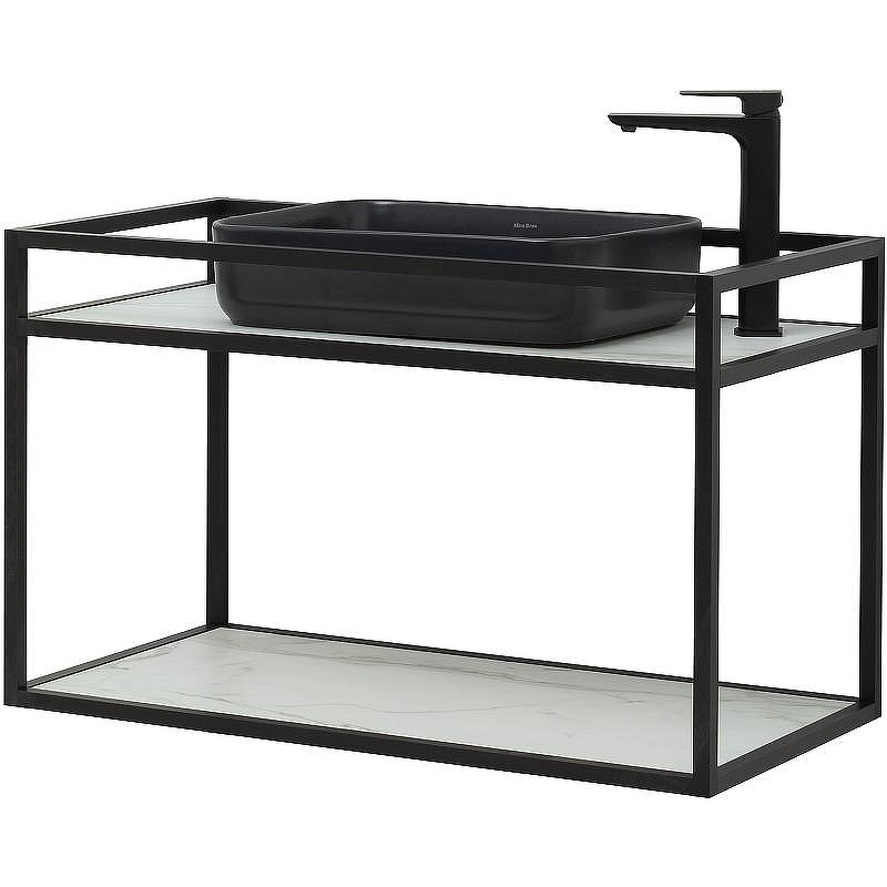 Консоль под раковину Allen Brau Liberty 90 1.33003.BB Черный браш, купить, цена, заказать, магазин, доставка, скидка, промокод, купить, цена, заказать, магазин, доставка, скидка, промокод