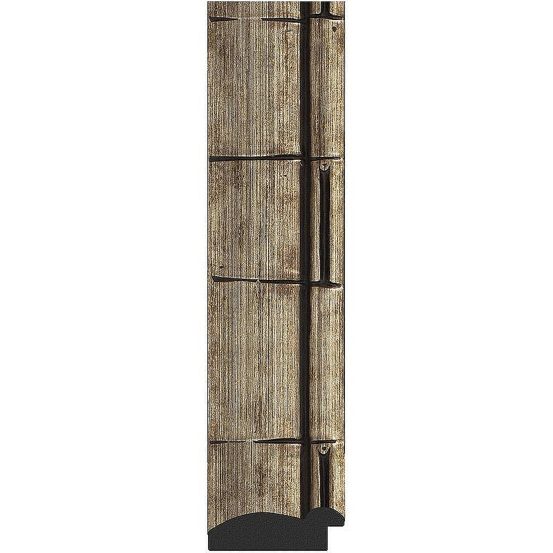 Зеркало Evoform Exclusive 153х63 BY 1186 с фацетом в багетной раме - Серебряный бамбук 73, купить, цена, заказать, магазин, доставка, скидка, промокод, купить, цена, заказать, магазин, доставка, скидка, промокод