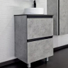 Тумба с раковиной Comforty Эдинбург 60Н 00-00004767 Бетон светлый, купить, цена, заказать, магазин, доставка, скидка, промокод, купить, цена, заказать, магазин, доставка, скидка, промокод