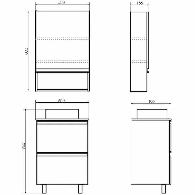 Тумба с раковиной Comforty Эдинбург 60Н 00-00004767 Бетон светлый, купить, цена, заказать, магазин, доставка, скидка, промокод, купить, цена, заказать, магазин, доставка, скидка, промокод