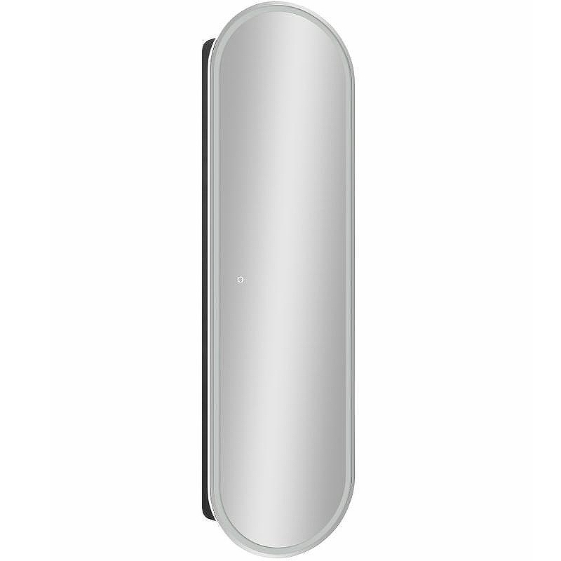 Зеркальный шкаф Континент Elmage black LED 45 МВК048 с подсветкой Черный, купить, цена, заказать, магазин, доставка, скидка, промокод, купить, цена, заказать, магазин, доставка, скидка, промокод