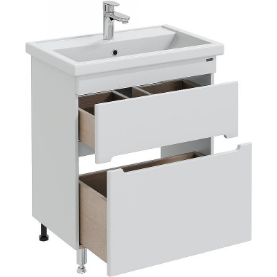 Тумба под раковину СанТа Лондон 70 224006л Белая