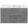 Тумба под раковину Vincea Mia Slim 90 VMC-2MC900S1BT подвесная Beton, купить, цена, заказать, магазин, доставка, скидка, промокод, купить, цена, заказать, магазин, доставка, скидка, промокод