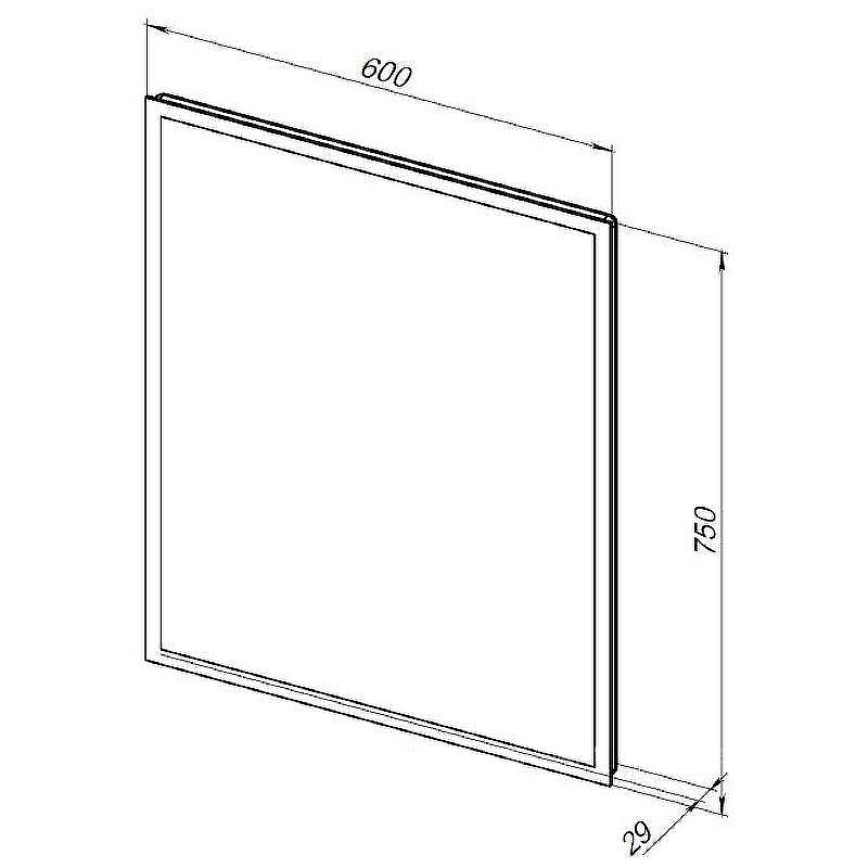 Зеркало Aquanet Оптима 60 288963 с подсветкой с сенсорным выключателем, купить, цена, заказать, магазин, доставка, скидка, промокод, купить, цена, заказать, магазин, доставка, скидка, промокод