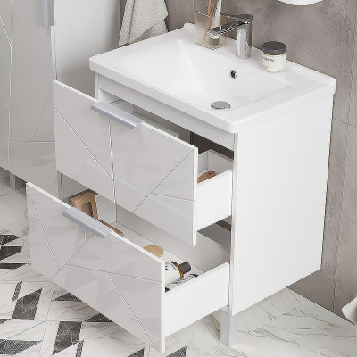 Тумба под раковину Volna Twing 70.2Y tnTWG70.2Y-01 Белая