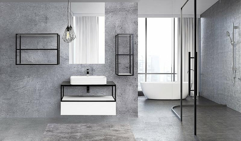 Тумба Cezares Cadro 70 CADRO-70-1C-SO-BG-BLUM подвесная Bianco Ghiaccio, купить, цена, заказать, магазин, доставка, скидка, промокод, купить, цена, заказать, магазин, доставка, скидка, промокод