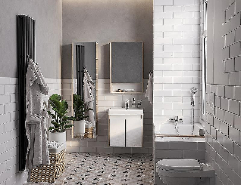 Тумба под раковину Aquaton Сканди Doors 55 1A278801SDB20 Белый глянец, Дуб верона, купить, цена, заказать, магазин, доставка, скидка, промокод, купить, цена, заказать, магазин, доставка, скидка, промокод