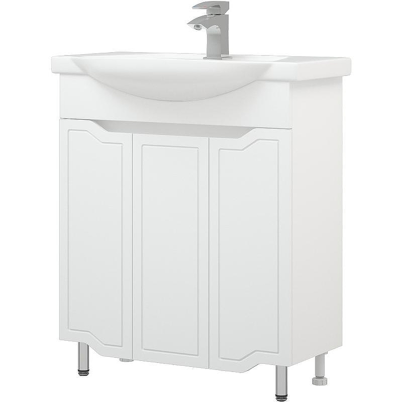 Тумба под раковину Corozo Мирра 75 SD-00001515 Белая, купить, цена, заказать, магазин, доставка, скидка, промокод, купить, цена, заказать, магазин, доставка, скидка, промокод