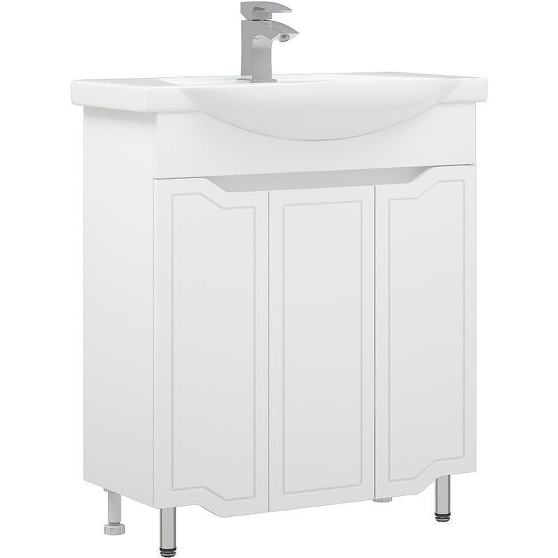 Тумба под раковину Corozo Мирра 75 SD-00001515 Белая, купить, цена, заказать, магазин, доставка, скидка, промокод, купить, цена, заказать, магазин, доставка, скидка, промокод