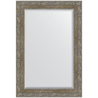 Зеркало Evoform Exclusive 95х65 BY 3437 с фацетом в багетной раме - Виньетка античная латунь 85, купить, цена, заказать, магазин, доставка, скидка, промокод, купить, цена, заказать, магазин, доставка, скидка, промокод