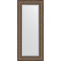 Зеркало Evoform Exclusive 140х60 BY 3531 с фацетом в багетной раме - Виньетка состаренная бронза 109, купить, цена, заказать, магазин, доставка, скидка, промокод, купить, цена, заказать, магазин, доставка, скидка, промокод