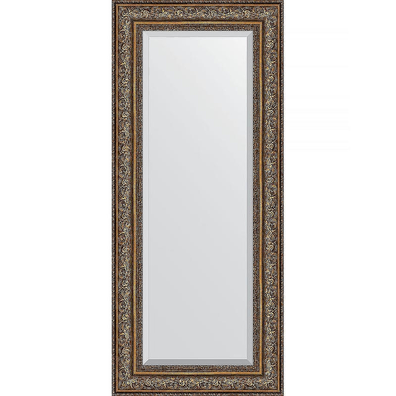 Зеркало Evoform Exclusive 140х60 BY 3531 с фацетом в багетной раме - Виньетка состаренная бронза 109, купить, цена, заказать, магазин, доставка, скидка, промокод, купить, цена, заказать, магазин, доставка, скидка, промокод