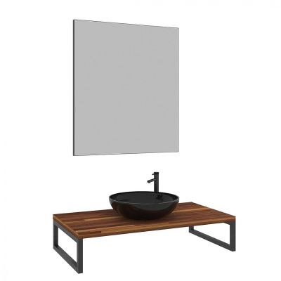 Консоль под раковину Orka Kestel 95 3001038 Орех