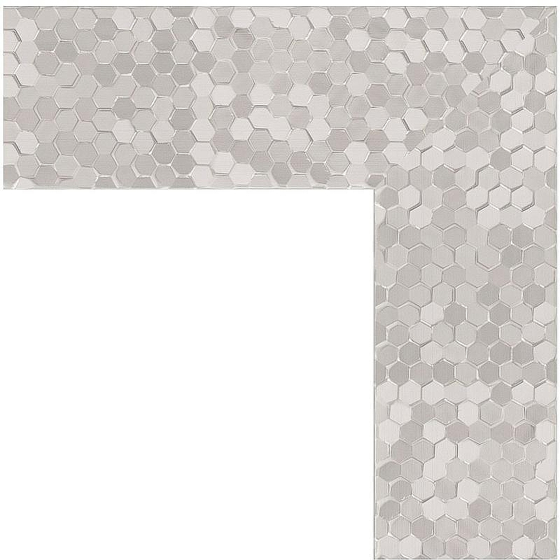 Зеркало Evoform Definite Floor 197х108 BY 6017 в багетной раме - Соты алюминий 70, купить, цена, заказать, магазин, доставка, скидка, промокод, купить, цена, заказать, магазин, доставка, скидка, промокод