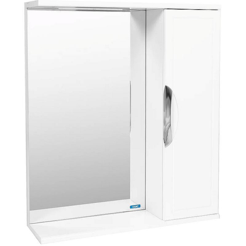Зеркало со шкафом VIANT Лима 60 VLIM60-ZSH Белое, купить, цена, заказать, магазин, доставка, скидка, промокод, купить, цена, заказать, магазин, доставка, скидка, промокод