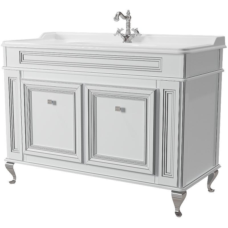 Тумба под раковину Caprigo Fresco 120 10616SN-В016 Белая матовая, купить, цена, заказать, магазин, доставка, скидка, промокод, купить, цена, заказать, магазин, доставка, скидка, промокод