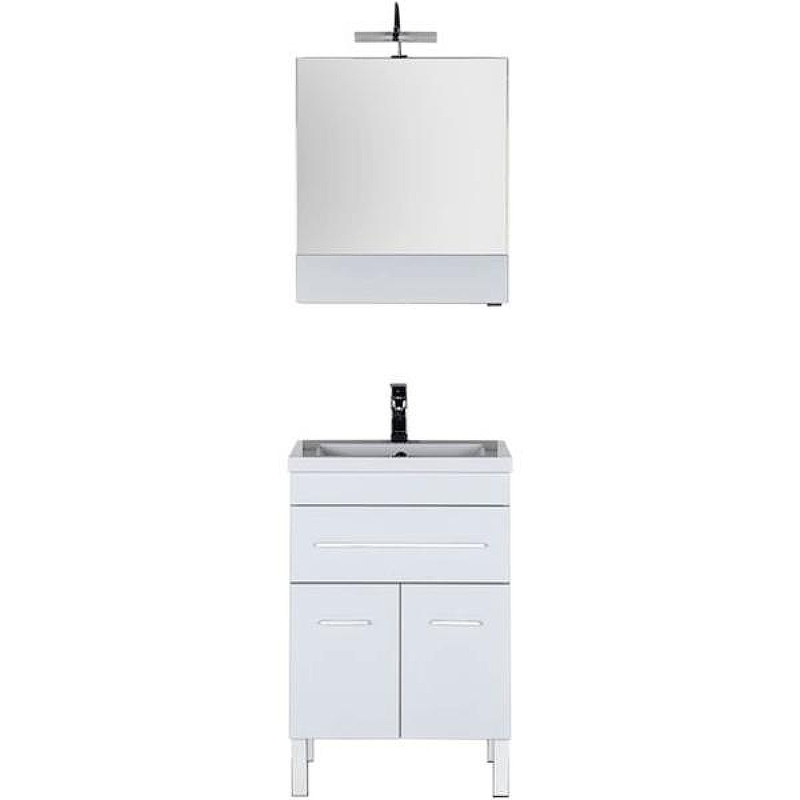 Комплект мебели для ванной Aquanet Верона 58 230308 Белый, купить, цена, заказать, магазин, доставка, скидка, промокод, купить, цена, заказать, магазин, доставка, скидка, промокод