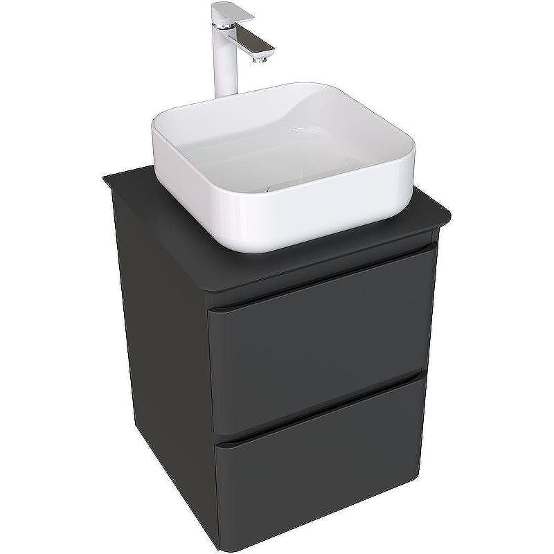 Тумба под раковину Aquanet Эмбер 50 330464 подвесная Черная матовая, купить, цена, заказать, магазин, доставка, скидка, промокод, купить, цена, заказать, магазин, доставка, скидка, промокод