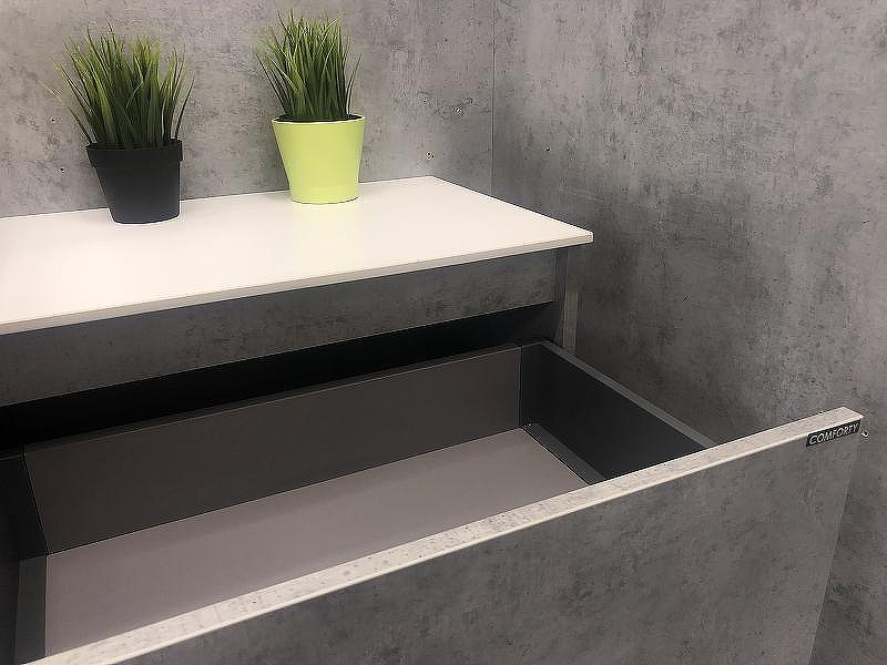 Тумба с раковиной Comforty Осло 80 00-00000836 подвесная Бетон светлый, купить, цена, заказать, магазин, доставка, скидка, промокод, купить, цена, заказать, магазин, доставка, скидка, промокод